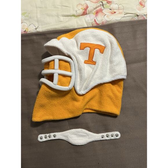 NCAA Tennessee Volunteers Fleece Fan Helmet Hat Football Excalibur Size Large - Picture 2 of 3